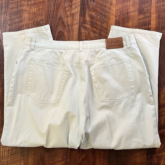 Lauren Ralph Lauren Seafoam Green Capri Pants Size 18 - Picture 4 of 6